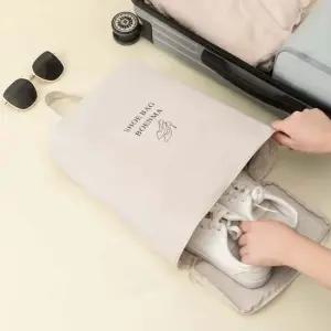 패브릭 여행용 신발주머니 파우치 골프신발주머니