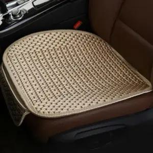 [데코] 싱글 방석 차량용 통풍 사계절 논슬립 골드