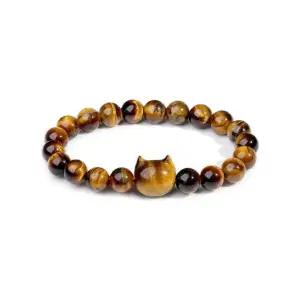 꾹상점3  데일리 루미나D 호안석팔찌 부엉이 원석 소원 행운 불교 팔찌