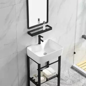 간이 세면대 손세정 미니 싱크대 개수대 이동식 화장실 욕실 일체형 탕비실