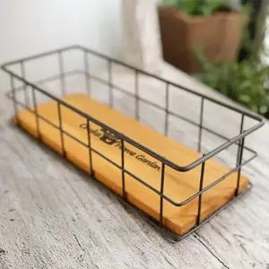 홈가든 베이직 소품 수납함 브라운) 소가구 미니가구 정리 함 선반함 다용도 수납함