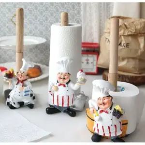 빈티지 주방장 키친타올 홀더 1P 키친랙 랩걸이 키친타올홀더 키친타올걸이 키친랙 랩걸이