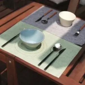 커트러리 테이블매트 4컬러 택1 테이블커버 주방매트 린넨테이블매트