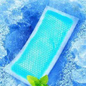 여름철 야외활동 이마 냉각 젤패치 휴대용 쿨링 시트 열내림 쿨다운 얼음찜질