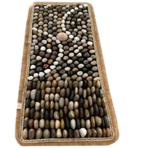 맨발걷기 지압매트 발바닥 마사지 지압발판 자갈매트 사무실 힐링 발지압 건강매트