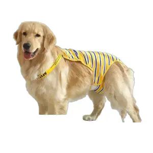 대형견 생리팬티 기저귀 투톤 스트라이프 위생 속옷 매너벨트