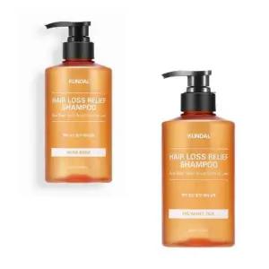 [셀러허브]쿤달 맥주효모 샴푸 허브민트향 500ml + 피그민트티 500ml 향기로운 촉촉한 모발 (S41300455A)