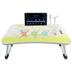 ( )USB 접이식 테이블 공부상 100세건강 좌식 책상 보조 간이 단체 가방포함