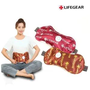 온수 전기 찜질기 허리 목 어깨 복부 온열 찜질 패드 선물 관리 용품 랜덤 발송