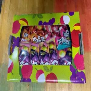 오리온 알맹이젤리세트 포도 자두 리찌 (36g x 36개입) x 1박스/대용량/어린이/학교/간식/인기구성