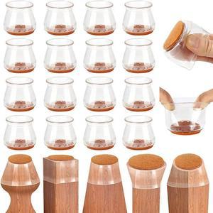 의자 다리 실리콘 보호대 테이블 가구 커버 플러그 양말 레벨링 패드