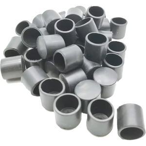 12PCS 12MM 63MM 둥근 모양 PVC 가구 고무 의자 엔드 다리 테이블 커버