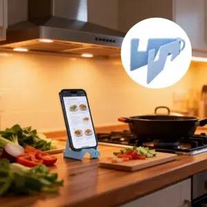 ( )미니 접이식 폰 거치대 휴대용 스마트폰 거치 스탠드