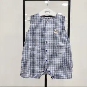 [아가방]리오민소체크배색우주복01T327507_SH