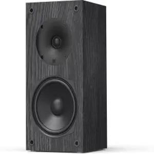 모노리스 B5 책장 스피커 - 블랙(각) 강력한 우퍼 펀치 베이스 고성능 오디오 홈 시어터 시스템용 오디션