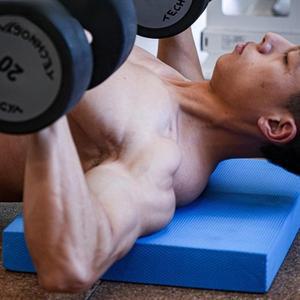 헬스 매트 덤벨 벤치 복부 백패드 스펀지 프레스 코어 무릎