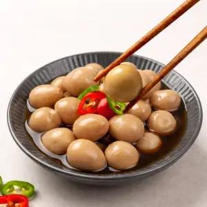 밥도둑 짭짤 담백 메추리알 장조림 1kg (1팩)
