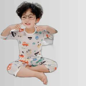 쿨애니멀 자동차 7부실내복 상하세트204191