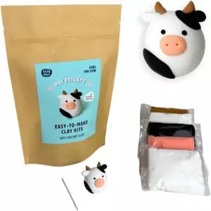 클레이무 에어 드라이 클레이 키트 성인 및 청소년용 안전하고 무독성 폼 조각 도구 비디오 튜얼 선물에 칼