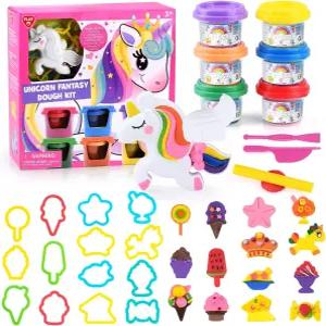 플레이 컬러 반죽 세트 손자용 클레이 유 안전하고 무독성인 소년 소녀용