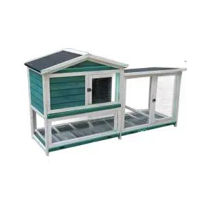 조립식 원목 닭 하우스 고양이 케이지 토끼 사육장 놀이터