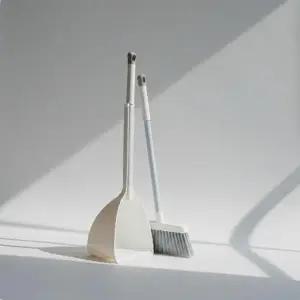 틈새 먼지 제거 미니 빗자루 쓰레받기 세트 탁상 청소 도구 소형_24994682