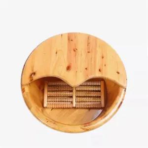 편백나무 족욕기 조욕 가정용 발샤워 편백 원형 족탕