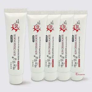 예쁜얼굴 포르테 5개 썬크림 25g tuv240