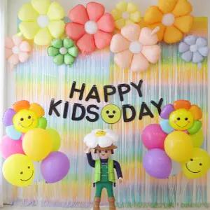 파티굿즈 어린이날 풍선 장식 포토존 모음  파티용품 어린이집 유치원 행사