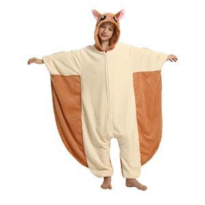 로눌레인 유니 애니멀 원피스 잠옷 남아 여아 플란넬 후드 할로윈 코스프레 의상 / 홈웨어