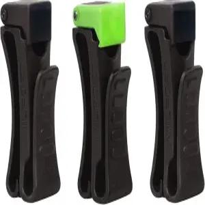 3팩 x 벨트 클립 홀더 열쇠 모자 선글라스 장갑용 22.25인치 듀티 맞고 1.5인치 일상 적응합니다 법 집행