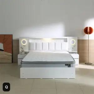 Q사이즈 라자가구 호텔형 침대(프레임+매트리스)