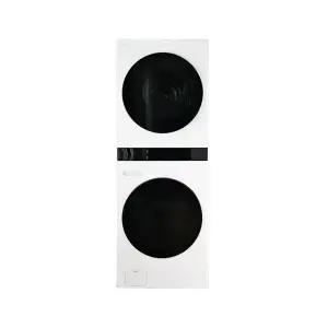 (IN) LG전자 트롬 오브제컬렉션 워시타워 W2520WHM 세탁기 건조기 세트 릴리화이트