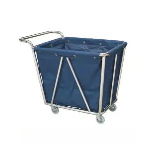 호텔 세탁물 바구니 운반 대용량 카트 수거함 의류 모텔 병원 세탁카트 수거 운반카트 객실