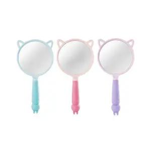 [골드스마일]bns 토끼 손잡이 컬러 손거울