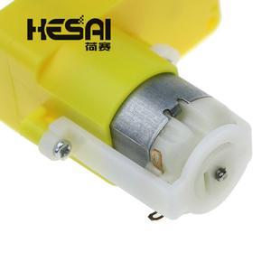 로봇 벤드 TT 자동차 6V 감속 단축 원피스 기어 기어드 모터 기어박스