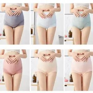 임산부팬티 밴딩 조절 임산부 팬티 랜덤 204317 3종1세트(L-XXXL)