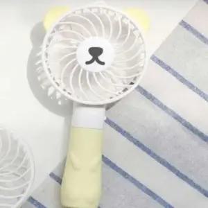 표정 스티커 목걸이형 핸디 선풍기