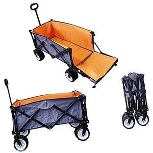 다용도 초경량 접이식 캠핑웨건 104 뒷문 개방형