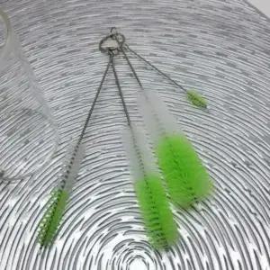 [하프클럽/알티피아]세척솔 텀블러 젖병 브러쉬 빨대 젖꼭지 세트 4개입