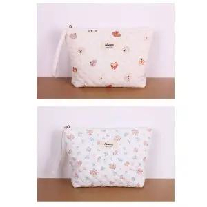 [하프클럽/알티피아]누빔가방 국내 순면 다용도 누빔 기저귀 파우치 선택 미니백