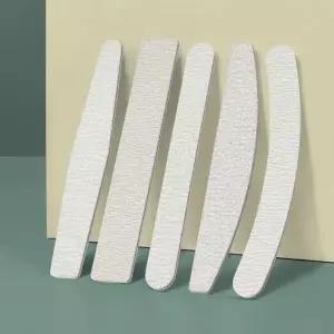 [콩심팥심]손톱 버퍼 손톱표면정리 반달모양 네일파일 5개 세트 표면 정리