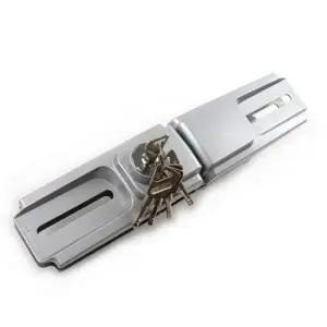 강화도어이중자물쇠 잠금장치(강화도어 슬라이딩락 양문형 이중잠금)