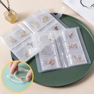 [하프클럽/]귀걸이 파우치 반지 가방 매력적인 주얼리 보관 가방