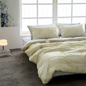 사계절 침실 매트리스 차렵이불 베게 세트 Q 극세사