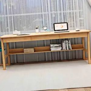 2인용 원목 콘솔 테이블 엔틱 책상 겸 거실 거실 콘솔 엔틱