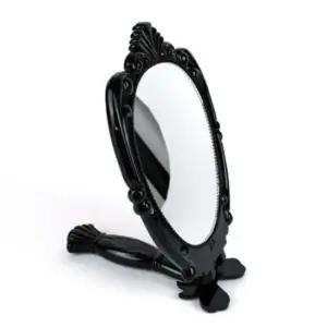 공주손거울 손잡이 접는거울 검정 대 손거울 거울 침실가구 가구 인테리어