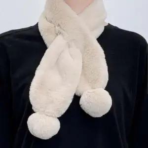 보드랍고 포근한 밍크 볼 머플러 목도리 퍼목도리 목도리