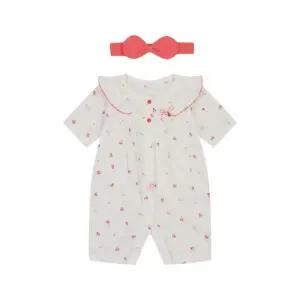 아가방 TC01 아가방 여름 스노베리7부우주복(헤어밴드)(PINK)_  01T31755758