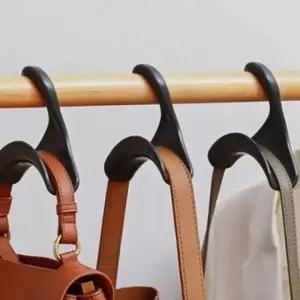 스카프 걸이 정리 정리 옷장 타입 걸이 소품 아치형 핸드백 행거 소품 행거 심플 가방 WL